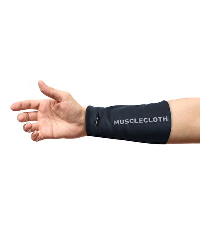 MuscleCloth Wrist Wallet Bilek Cüzdanı Gri