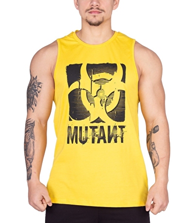 Mutant Kolsuz T-Shirt Sarı
