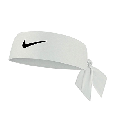 Nike Dri-Fit Head Tie 4.0 Saç Bandı Beyaz Siyah