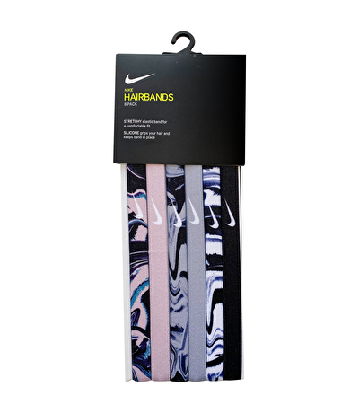Nike Printed Headbands 6'li Saç Bandı Çok Renkli