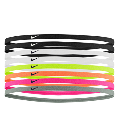 Nike Skinny Headbands 8'li Paket Saç Bandı Çok Renkli