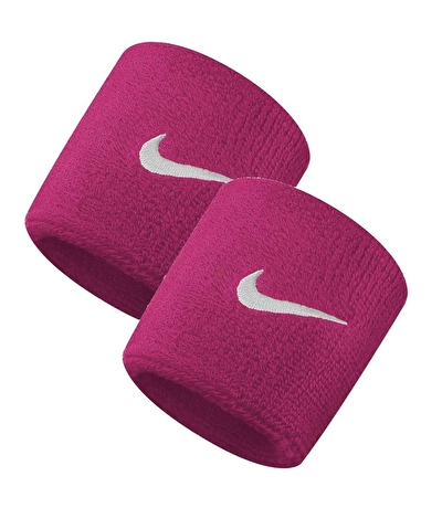 Nike Swoosh Wristbands Bileklik Koyu Pembe