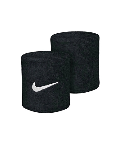 Nike Swoosh Wristbands Bileklik Siyah