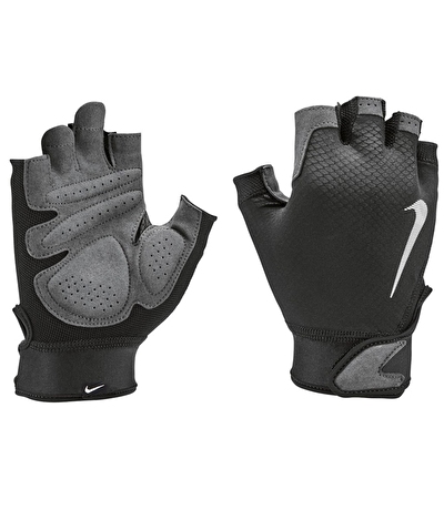 Nike Ultimate Fitness Eldiveni Siyah Gri