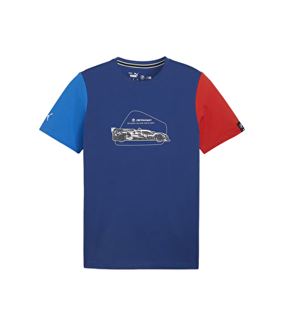 Puma Bmw M Motorsport ESS Kısa Kollu T-Shirt Mavi