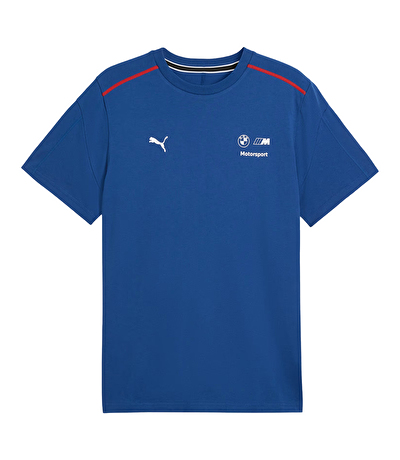 Puma Bmw Mms Sportswear MT7 Kısa Kollu T-Shirt Mavi