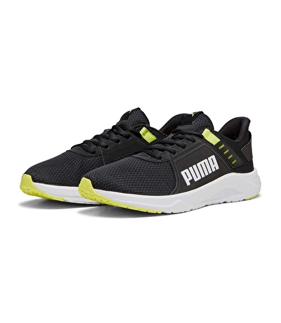Puma FTR Connect Training Unisex Ayakkabı Siyah Sarı