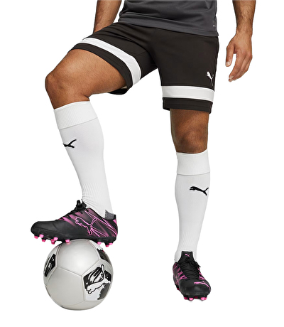 Puma individualRISE Şort Siyah Beyaz