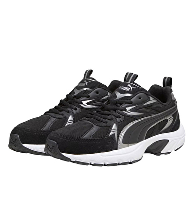 Puma Milenio Tech Suede Unisex Ayakkabı Siyah