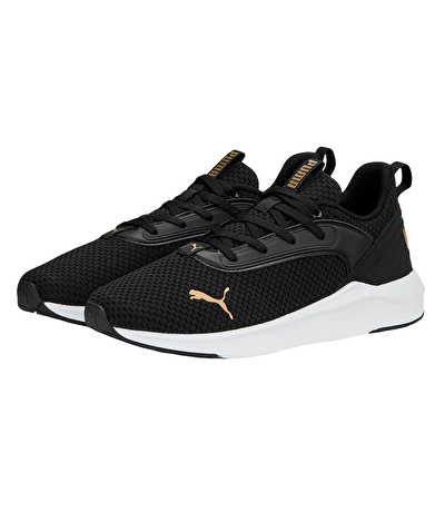 Puma SoftRide Flair Kadın Ayakkabı Siyah Gold