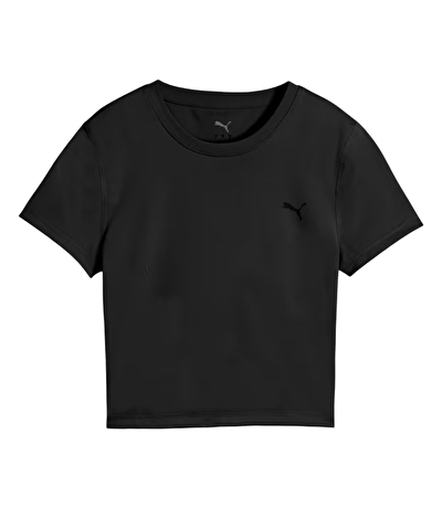 Puma Strong Cross Back Kadın Kısa Kollu T-Shirt Siyah