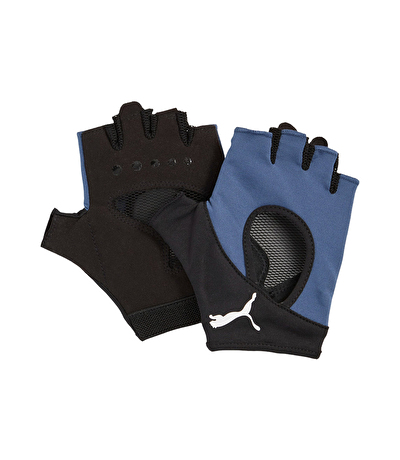 Puma Tr Gym Gloves Kadın Fıtness Ağırlık Eldiveni Mavi Siyah