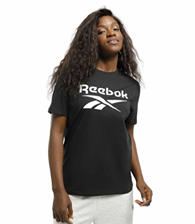Reebok ID Kadın Kısa Kollu T-Shirt Siyah