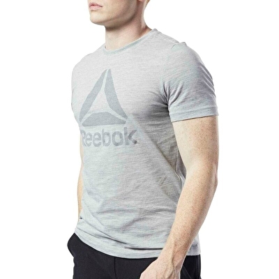 Reebok Training Essentials Marble Melange T-Shirt Gri