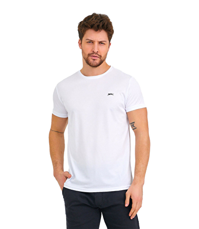 Slazenger Republic Kısa Kollu T-Shirt Beyaz