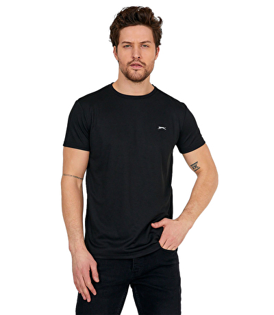 Slazenger Republic Kısa Kollu T-Shirt Siyah