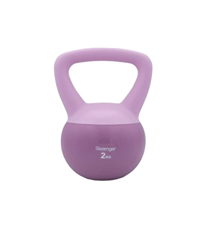 Slazenger Soft Kettlebell 2 Kg Mor