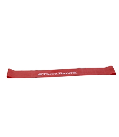 TheraBand Resistance Band Direnç Lastiği 7.6 cm x 45.5 cm Kırmızı