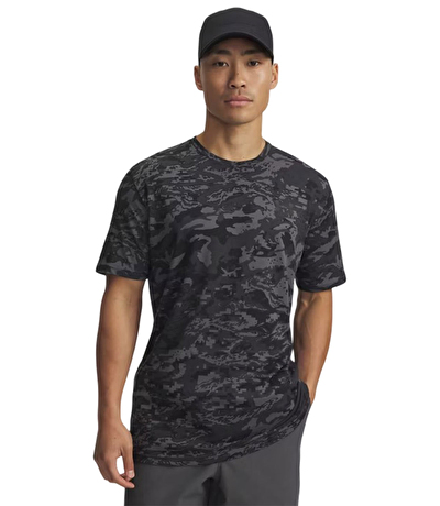 Under Armour ABC Camo Logo T-Shirt Gri Kamuflaj