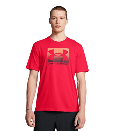 Under Armour Boxed Sports Updated Kısa Kollu T-Shirt Kırmızı