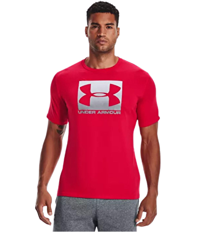 Under Armour Boxed Sportstyle Kısa Kollu T-Shirt Kırmızı