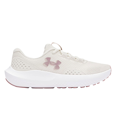 Under Armour Charged Surge 4 Kadın Ayakkabı Beyaz Pembe
