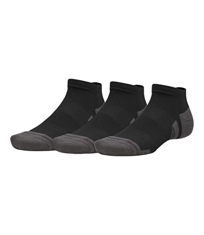 Under Armour Performance Tech 3'lü Paket Low Çorap Siyah