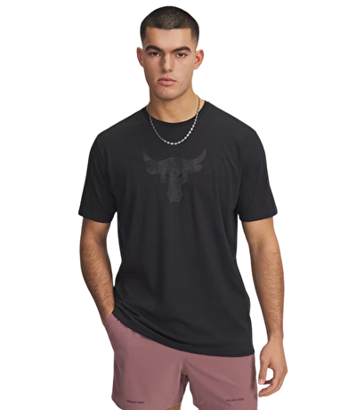 Under Armour Project Rock Payoff Graphic Kısa Kollu T-Shirt Siyah