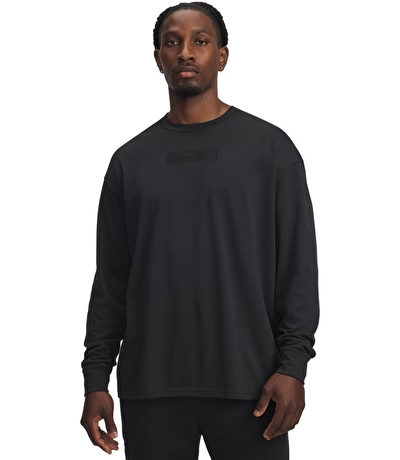 Under Armour Project Rock Uzun Kollu T-Shirt Siyah