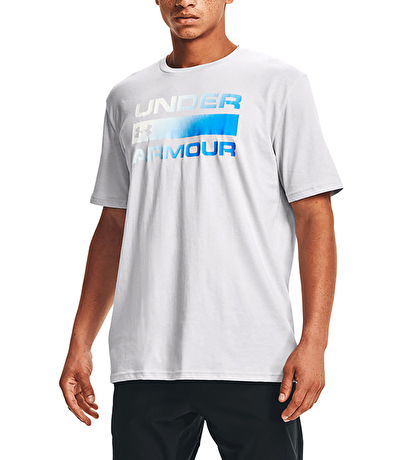 Under Armour Team Issue Wordmark T-Shirt Gri Mavi