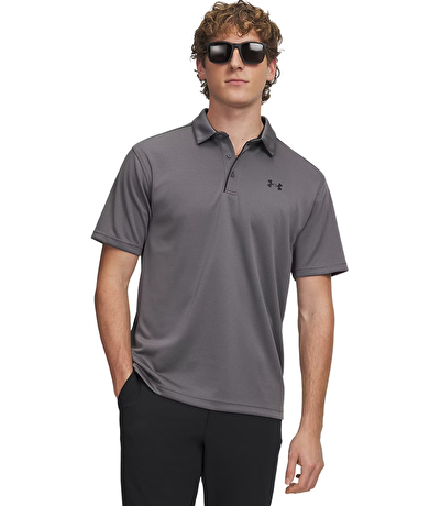 Under Armour Tech Polo Kısa Kollu T-Shirt Gri