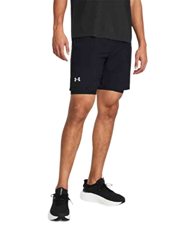 Under Armour UA Launch 7'' 2 In 1 Şort Siyah