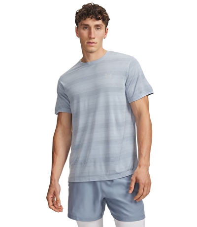 Under Armour Velociti Kısa Kollu T-Shirt Açık Gri