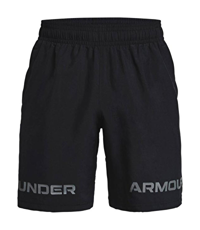 Under Armour Woven Graphic Şort Siyah Gri