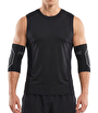 MuscleCloth Elastik Spor Dirseklik 2'li Paket Siyah