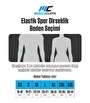 MuscleCloth Elastik Spor Dirseklik 2'li Paket Siyah