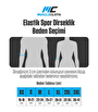 MuscleCloth Elastik Spor Dirseklik Tekli Paket Siyah