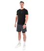 MuscleCloth Elite Reglan T-Shirt Siyah