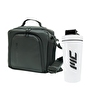 MuscleCloth Elite Termo Çanta Seti Siyah + Paslanmaz Çelik Shaker 739 ml Beyaz