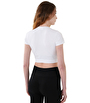 MuscleCloth Nova Seamless Crop T-Shirt Beyaz