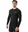 MuscleCloth Tech Uzun Kollu T-Shirt Siyah