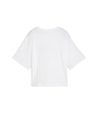 Puma Ess Cropped No.1 Logo Kadın Kısa Kollu T-Shirt Beyaz