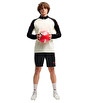 Puma individualLIGA 1/4 Zip Uzun Kollu T-Shirt Bej Siyah