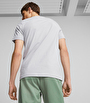 Puma Mercedes AMG Petronas Ess Logo Kısa Kollu T-Shirt Gri