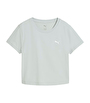 Puma Wardrobe Ess Baby Kadın Kısa Kollu T-Shirt Mint