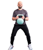 Slazenger Soft Kettlebell 12 Kg Turkuaz