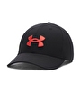 Under Armour Blitzing Adjustable Cap Şapka Siyah Kırmızı