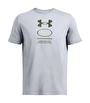 Under Armour Branded Gel Stack Kısa Kollu T-Shirt Gri