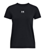 Under Armour Campus Core Kadın Kısa Kollu T-Shirt Siyah