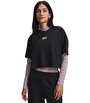 Under Armour Center Lightweight Kadın Kısa Kollu T-Shirt Siyah